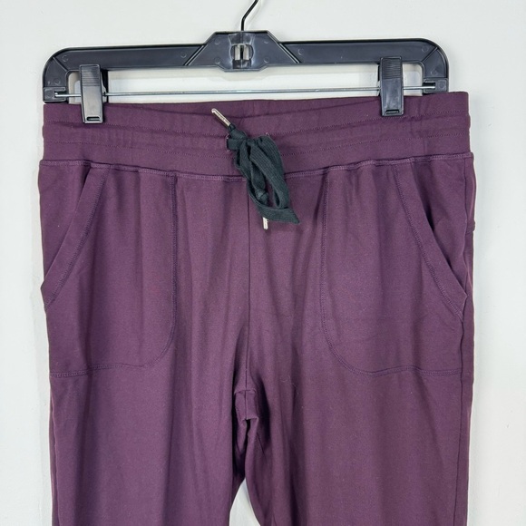Zyia Plum Purple Athletic Joggers Sweats Loungewear Active - Picture 3 of 5
